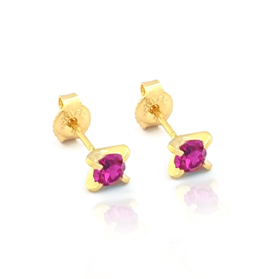 BRINCO QUATRO GARRINHAS E UM STRASS 4MM