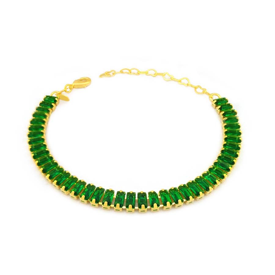 PULSEIRA FEMININA MALHA DE ZIRCÔNIAS