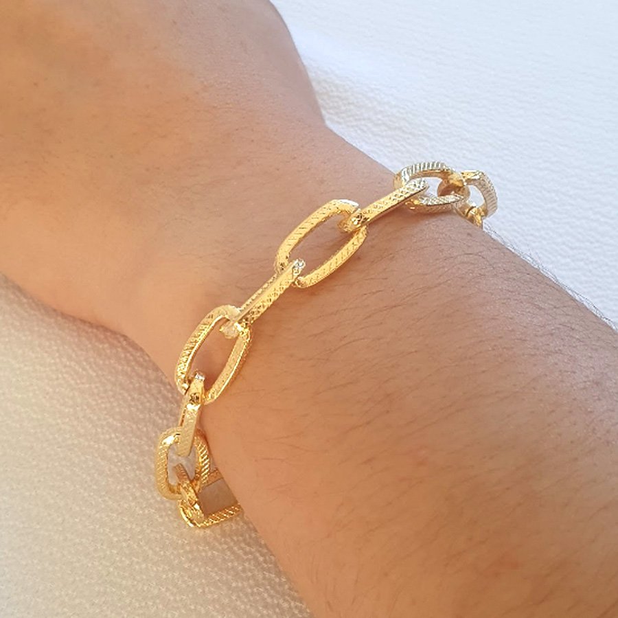PULSEIRA FEMININA ELOS DIAMANTADOS