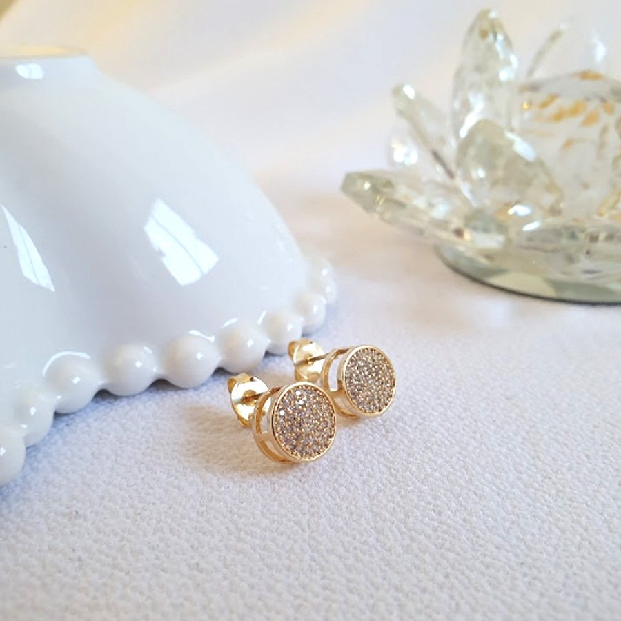 BRINCO CRAVEJADO COM ZIRCÔNIAS - GRANDE