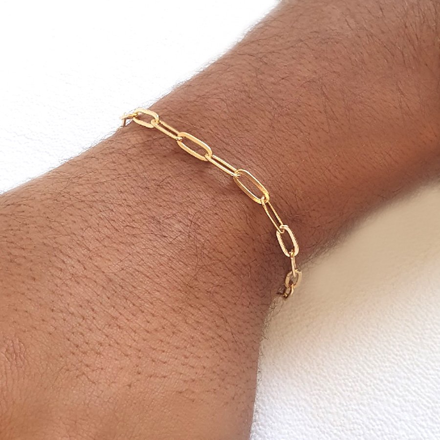 PULSEIRA MASCULINA CARTIER 4,5MM 23CM