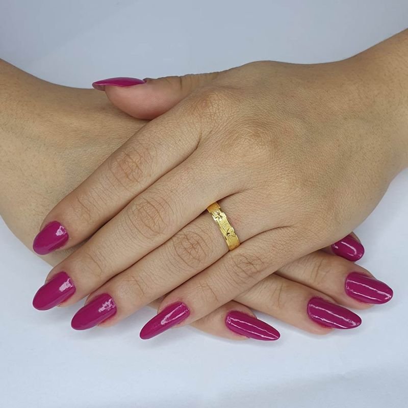 ANEL ALIANÇA ESCRAVO FOSCO 4MM
