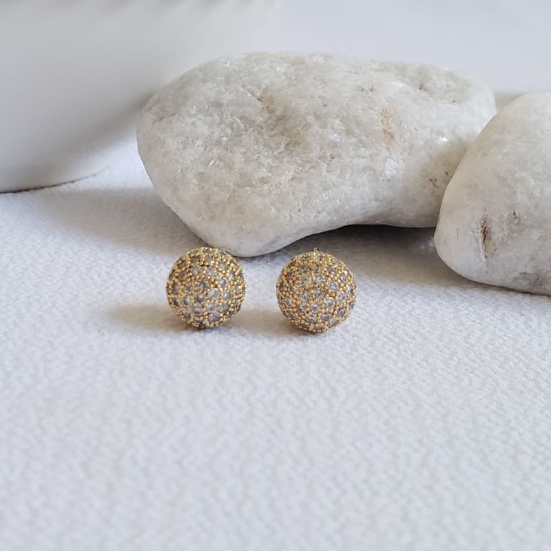 BRINCO BOLINHA CRAVEJADA MÉDIA