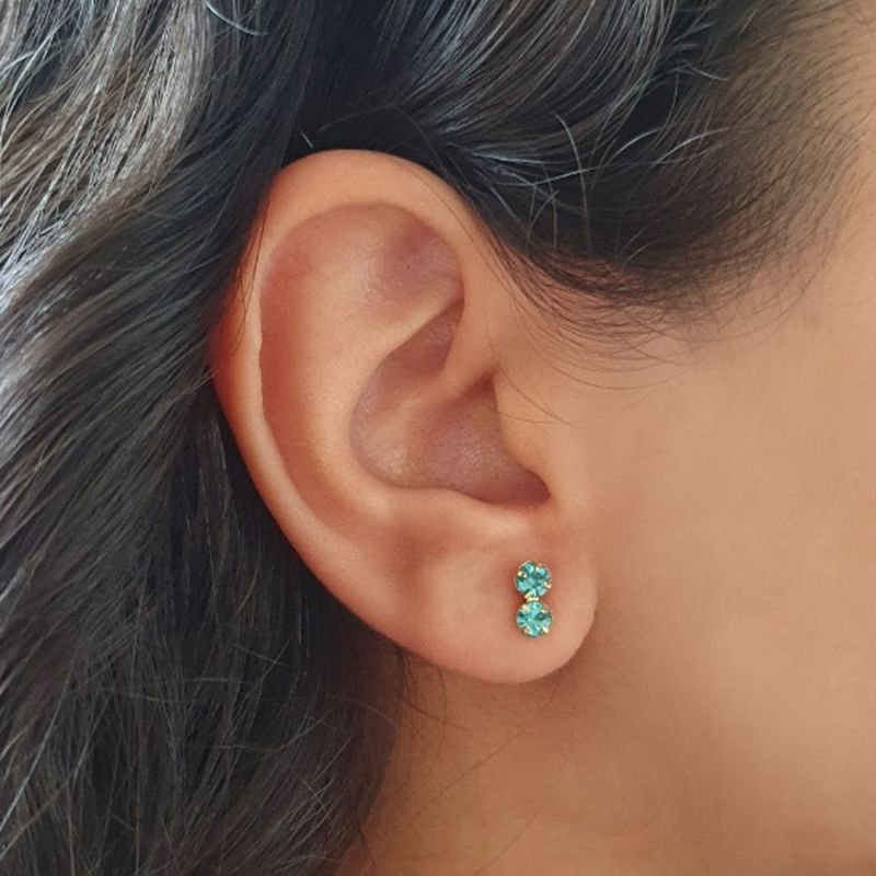 BRINCO INFANTIL COM DOIS STRASS