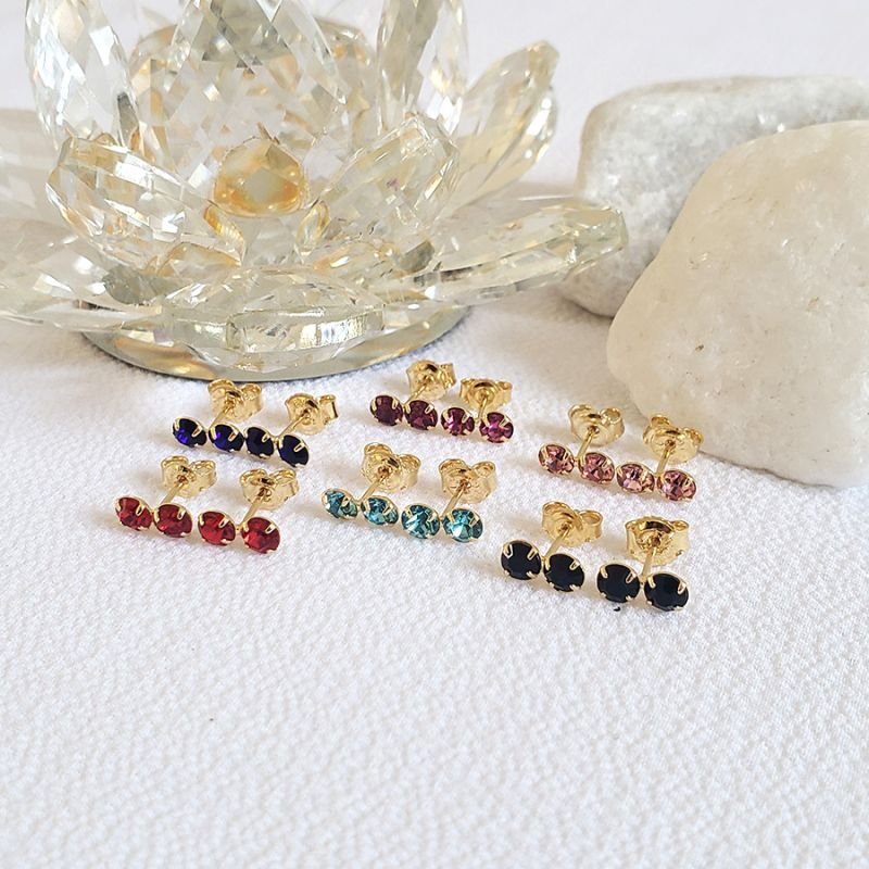 BRINCO INFANTIL COM DOIS STRASS