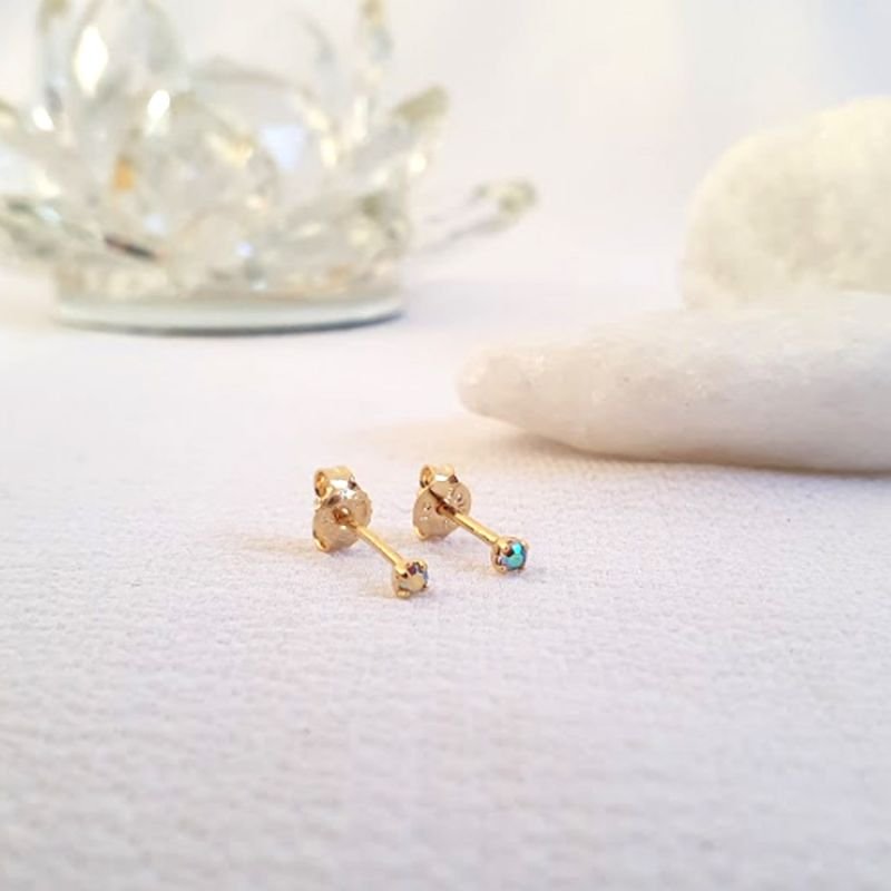 BRINCO INFANTIL COM PEDRINHA DE STRASS FURTA COR