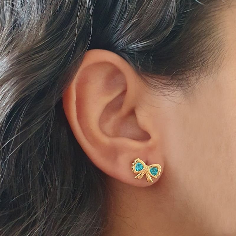 BRINCO LAÇO COM STRASS