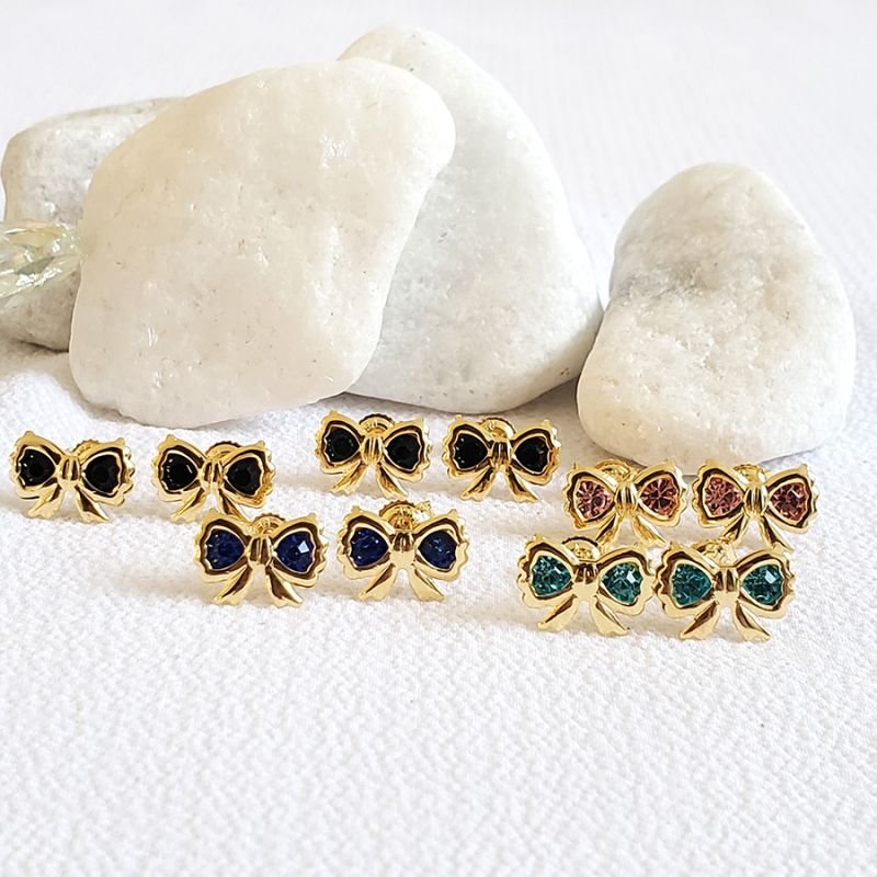 BRINCO LAÇO COM STRASS