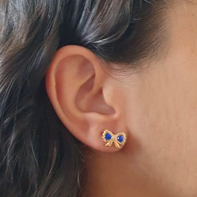 BRINCO LAÇO COM STRASS