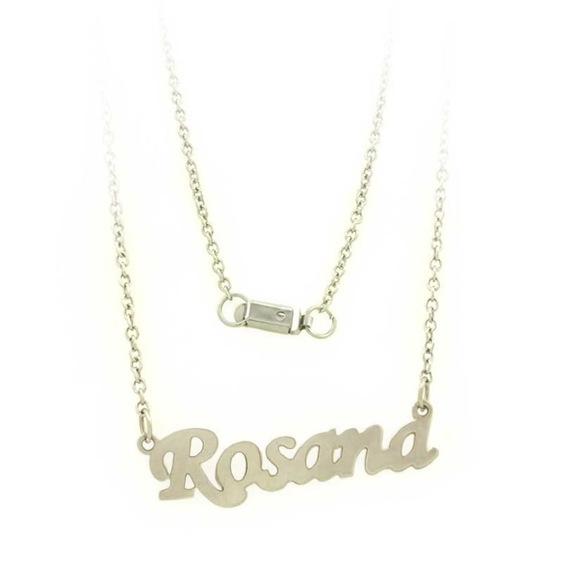 CORRENTE AÇO INOX FEMININA VÁRIOS NOMES