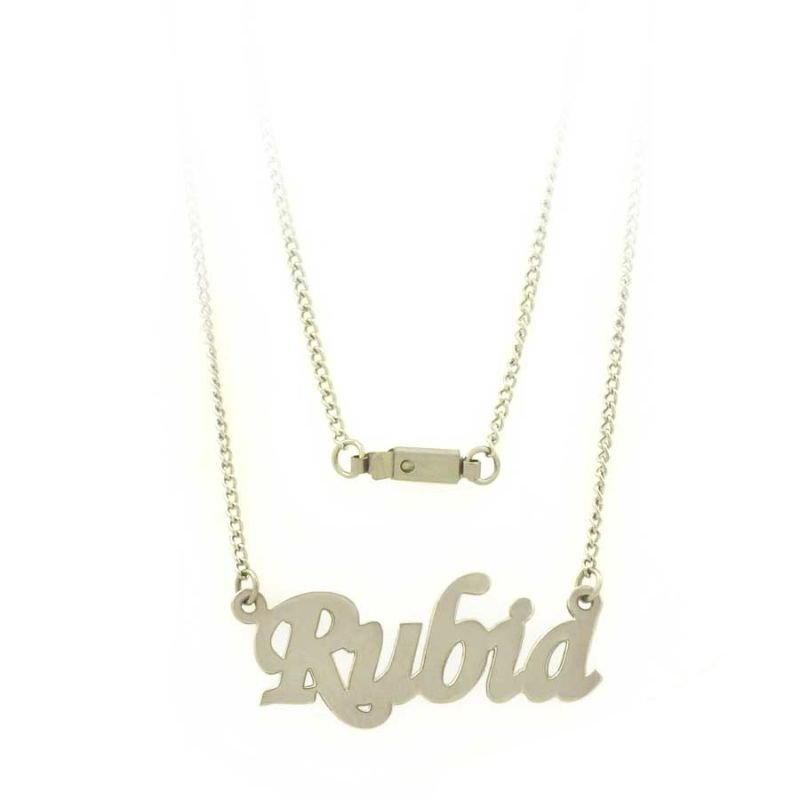 CORRENTE AÇO INOX FEMININA VÁRIOS NOMES