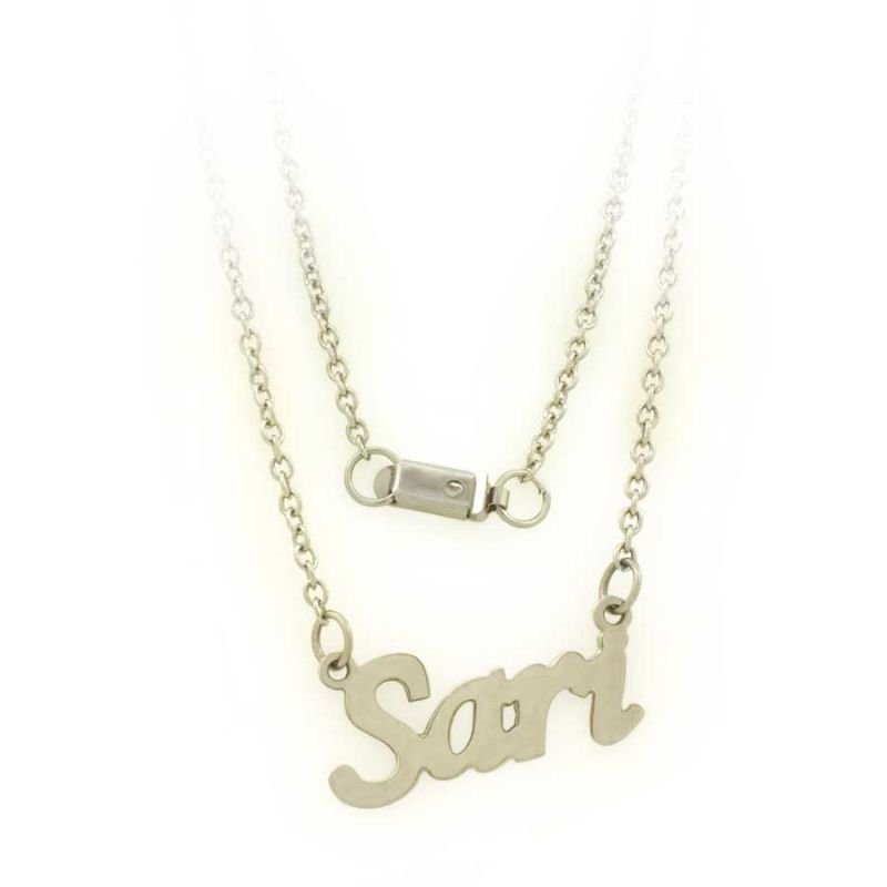 CORRENTE AÇO INOX FEMININA VÁRIOS NOMES