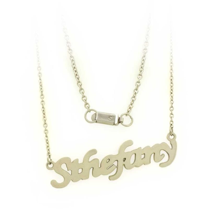 CORRENTE AÇO INOX FEMININA VÁRIOS NOMES