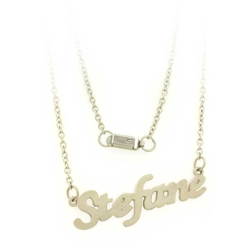 CORRENTE AÇO INOX FEMININA VÁRIOS NOMES