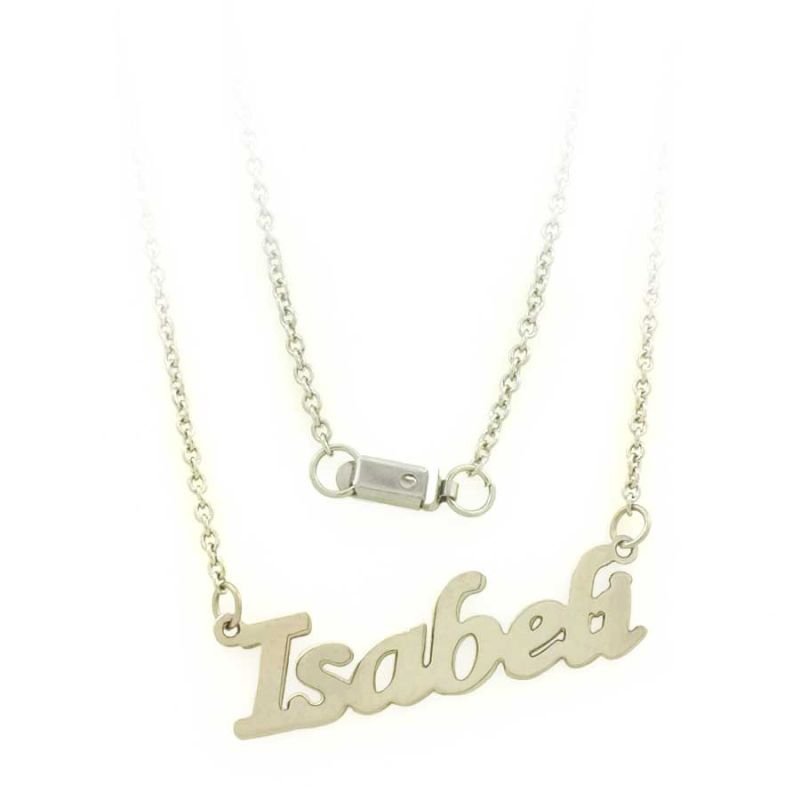 CORRENTE AÇO INOX FEMININA VÁRIOS NOMES