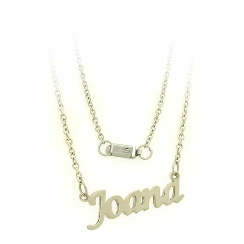 CORRENTE AÇO INOX FEMININA VÁRIOS NOMES