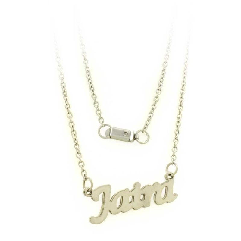 CORRENTE AÇO INOX FEMININA VÁRIOS NOMES