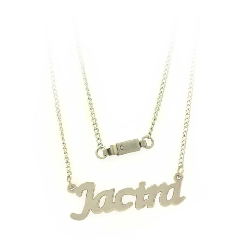 CORRENTE AÇO INOX FEMININA VÁRIOS NOMES