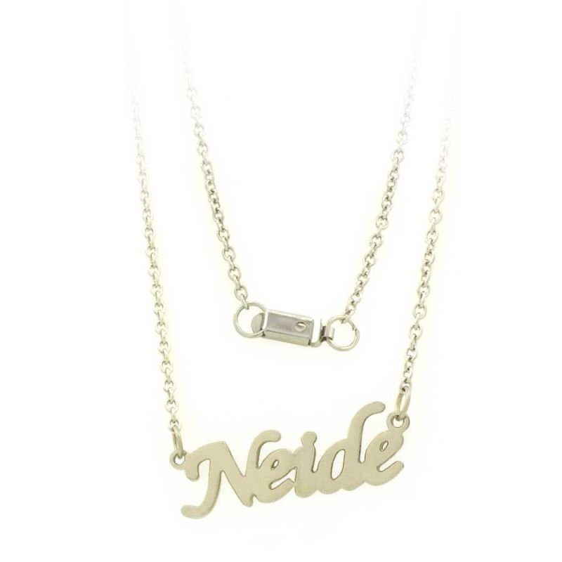 CORRENTE AÇO INOX FEMININA VÁRIOS NOMES