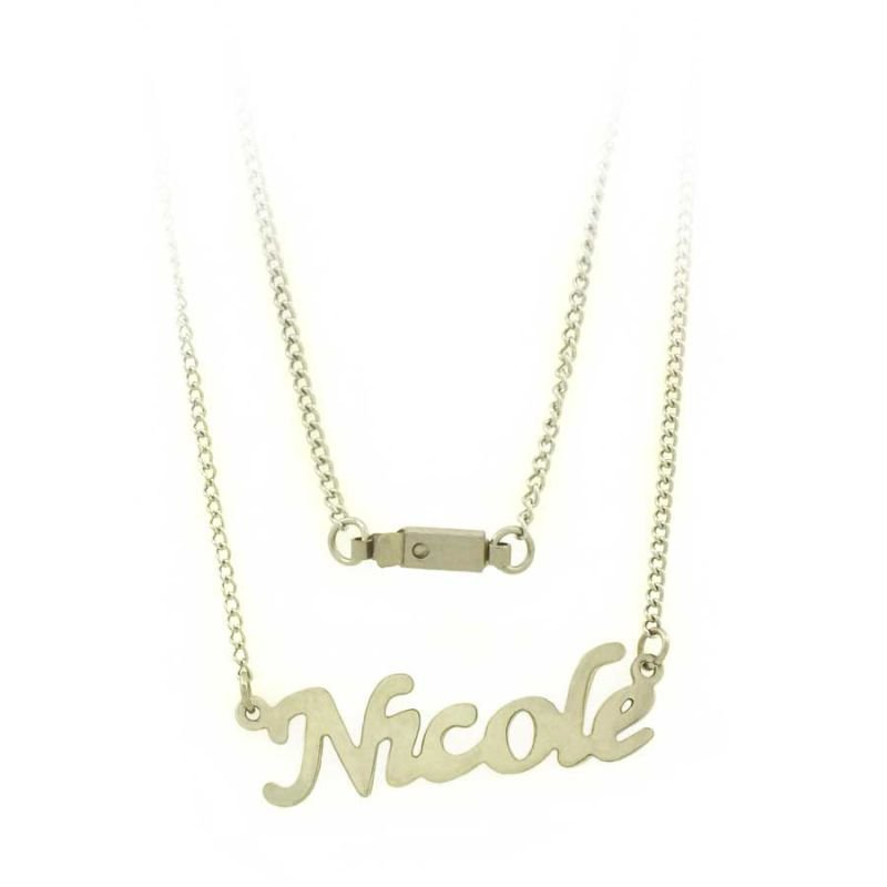 CORRENTE AÇO INOX FEMININA VÁRIOS NOMES