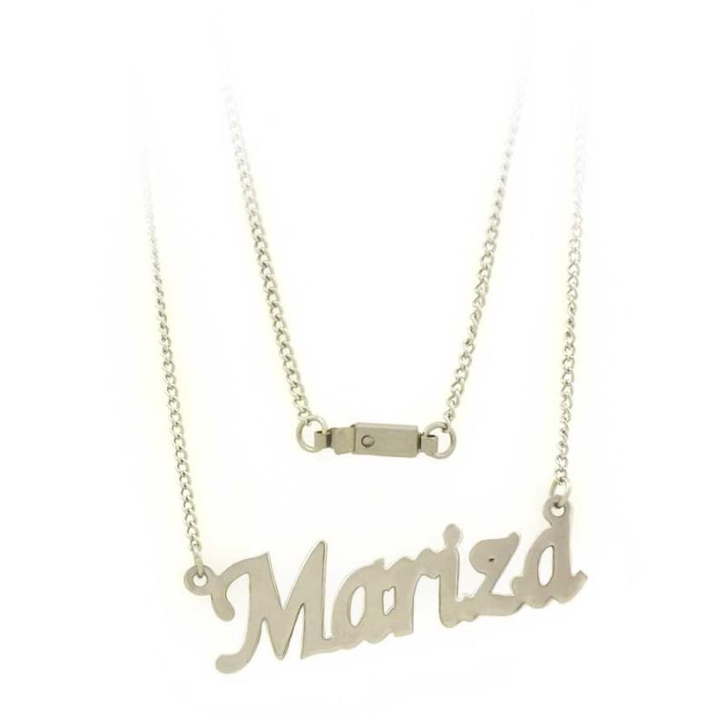 CORRENTE AÇO INOX FEMININA VÁRIOS NOMES