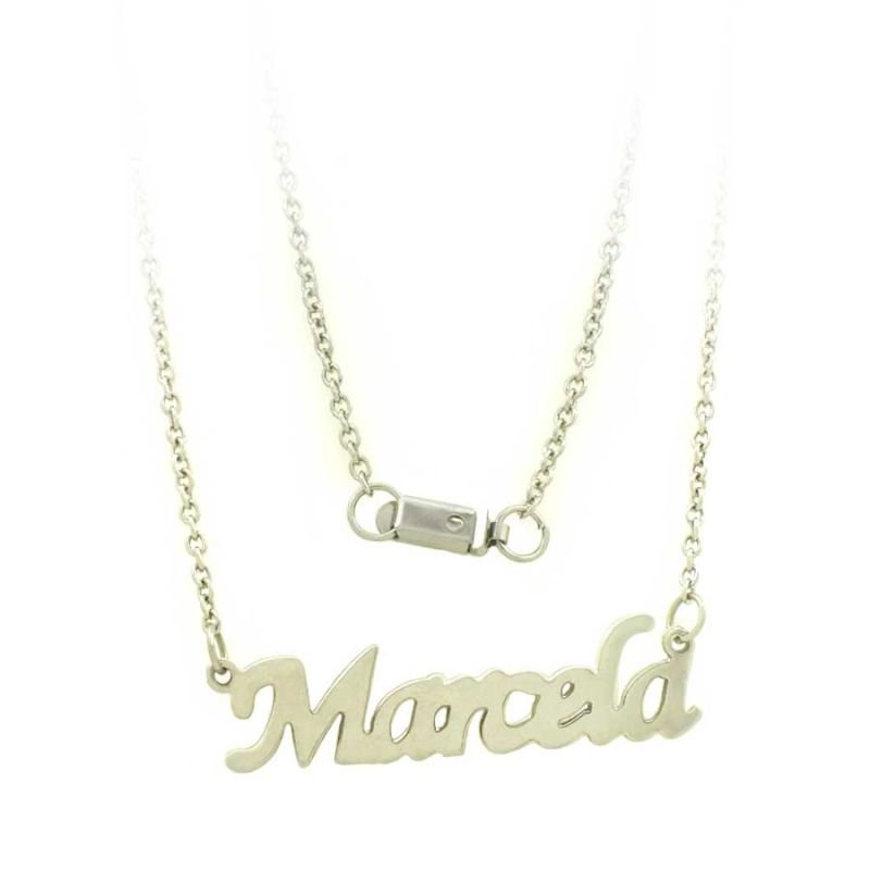 CORRENTE AÇO INOX FEMININA VÁRIOS NOMES