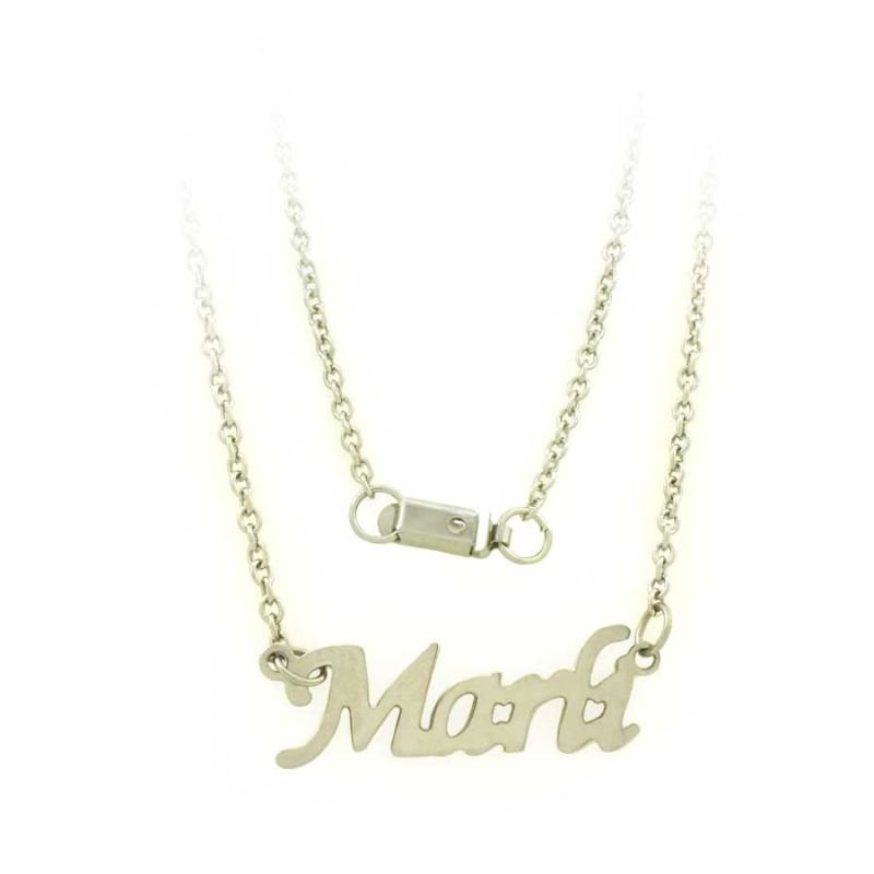 CORRENTE AÇO INOX FEMININA VÁRIOS NOMES