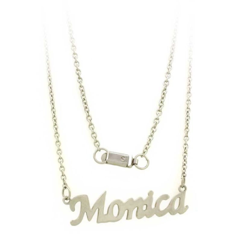 CORRENTE AÇO INOX FEMININA VÁRIOS NOMES