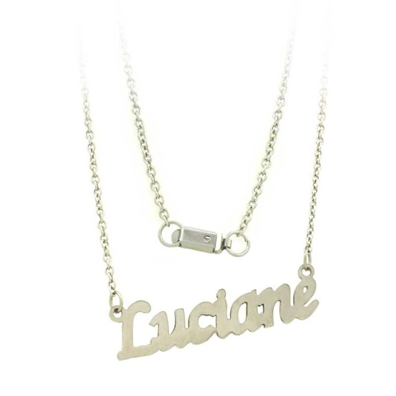 CORRENTE AÇO INOX FEMININA VÁRIOS NOMES