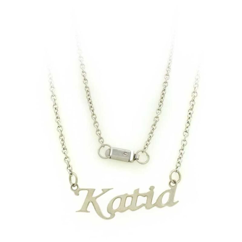 CORRENTE AÇO INOX FEMININA VÁRIOS NOMES