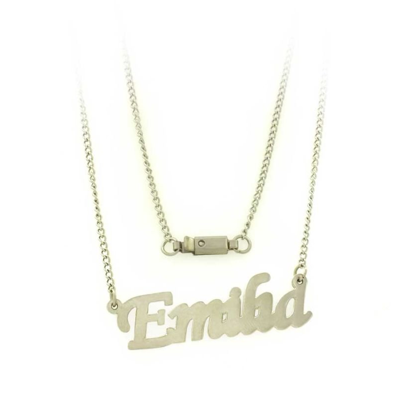 CORRENTE AÇO INOX FEMININA VÁRIOS NOMES