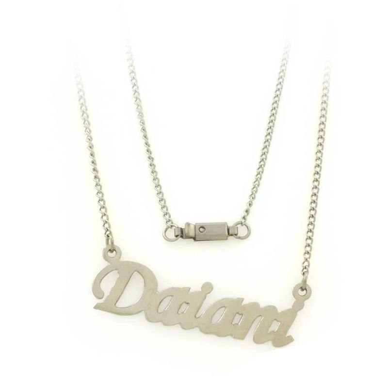 CORRENTE AÇO INOX FEMININA VÁRIOS NOMES