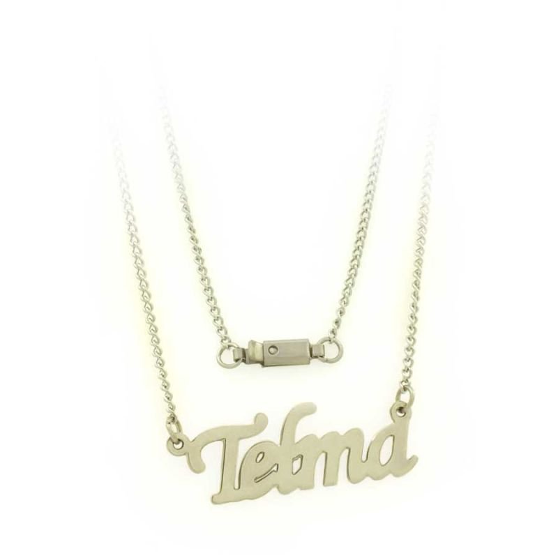 CORRENTE AÇO INOX FEMININA VÁRIOS NOMES