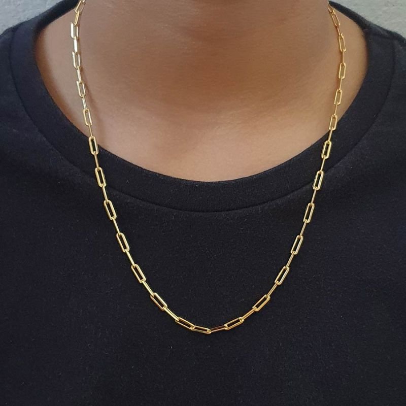 CORRENTE MASCULINA CARTIER 3MM 50CM