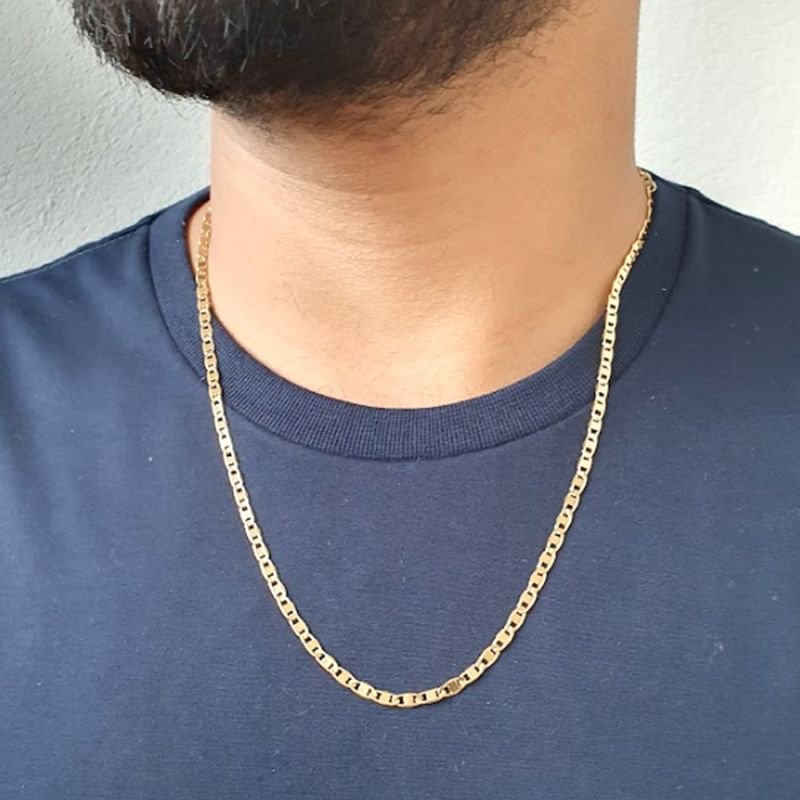 CORRENTE MASCULINA IMPORTADA 3,5MM 60CM