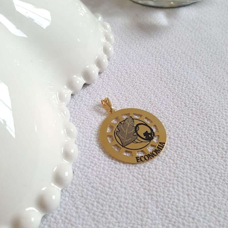 PINGENTE PROFISSÃO ECONOMIA