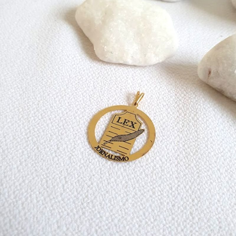 PINGENTE PROFISSÃO JORNALISMO