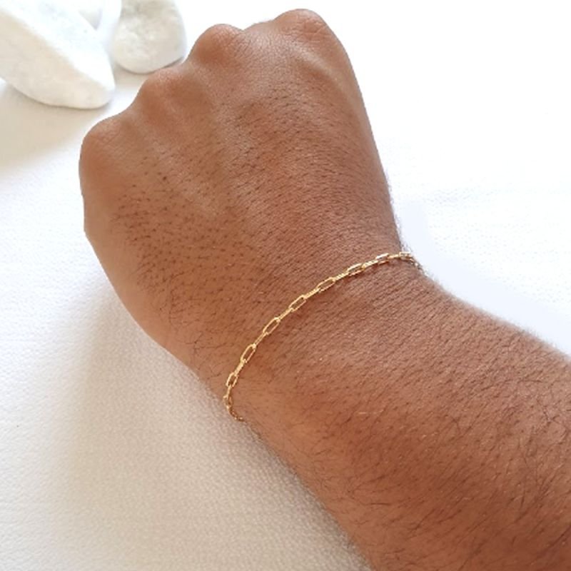 PULSEIRA MASCULINA CARTIER 2MM 20CM