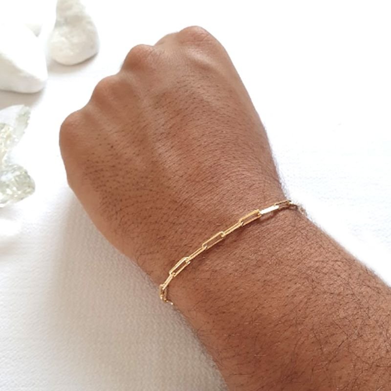 PULSEIRA MASCULINA CARTIER 3MM 20CM