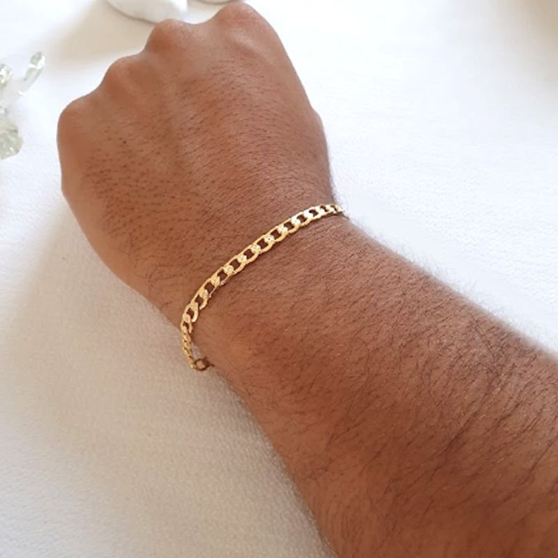 PULSEIRA MASCULINA DIAMANTADA